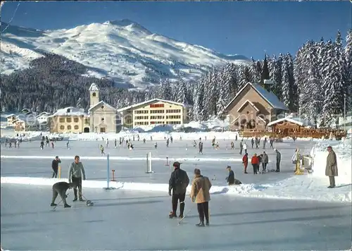 Lenzerheide Valbella Eisplatz und St?tzerhorn Kat. Lenzerheide