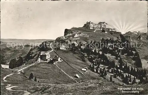 Rigi Staffel und Kulm Panorama Kat. Rigi Staffel