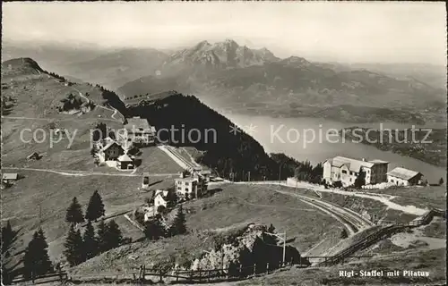 Rigi Staffel mit Pilatus Kat. Rigi Staffel