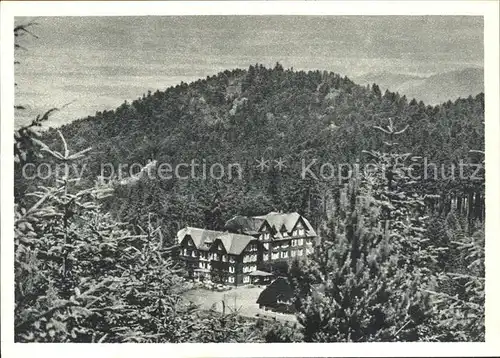 Sand Buehl Kurhaus Kupfertiefdruck / Buehl /Rastatt LKR