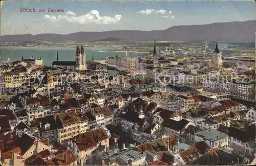 Zuerich mit Utokette / Zuerich /Bz. Zuerich City