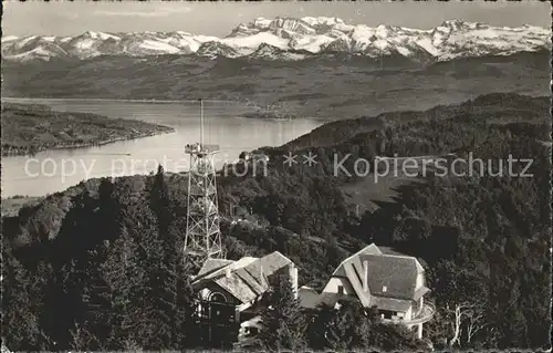 Uetliberg Zuerich Restaurant Uto Kulm Alpenpanorama Kat. Uetliberg