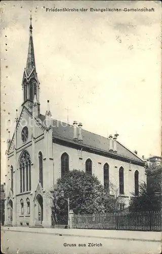 Zuerich Friedenskirche der Ev Gemeinschaft / Zuerich /Bz. Zuerich City