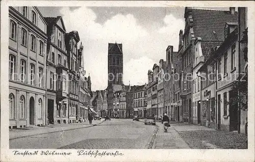 Wismar Mecklenburg Strassenansicht / Wismar /Wismar Stadtkreis