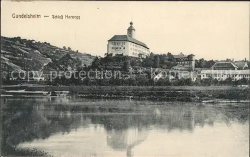 Gundelsheim Wuerttemberg Schloss Horneck Kat. Gundelsheim Neckar