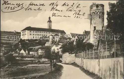 Gundelsheim Wuerttemberg Schloss Horneck  Kat. Gundelsheim Neckar