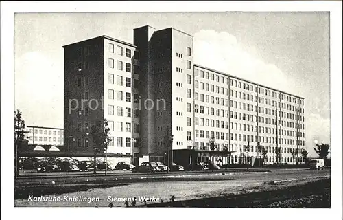 Karlsruhe Siemens Werk Kat. Karlsruhe