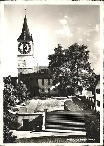 Zuerich St Peterskirche / Zuerich /Bz. Zuerich City