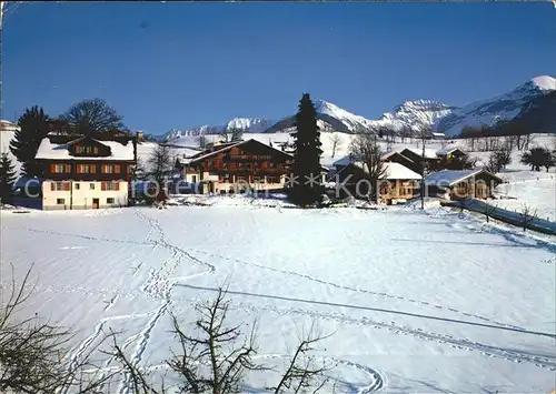 Aeschi Spiez Jugendheim mit Morgenberghorn Schwalmern First Kat. Aeschi Spiez