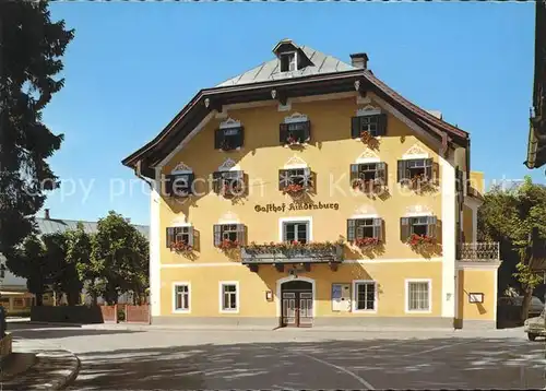 Saalfelden Steinerne Meer Gasthof Hindenburg Kat. Saalfelden am Steinernen Meer