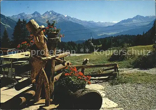 Lenzerheide Chur Tgantieni Restaurant Acla Grischuna Kat. Lenzerheide