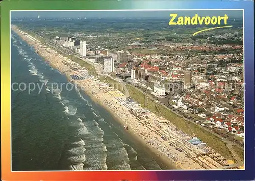 Zandvoort Fliegeraufnahme Kat. Niederlande