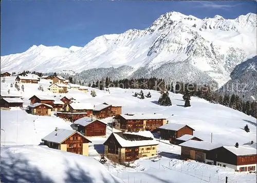 Lenzerheide Valbella Sporz Dorfansicht Kat. Lenzerheide