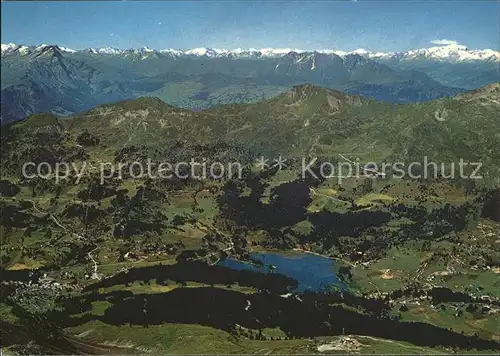 Lenzerheide Valbella mit Rothorn See Kat. Lenzerheide