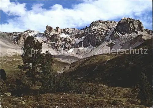 Lenzerheide Valbella mit Piz Murters Val S charl Engiadina Kat. Lenzerheide