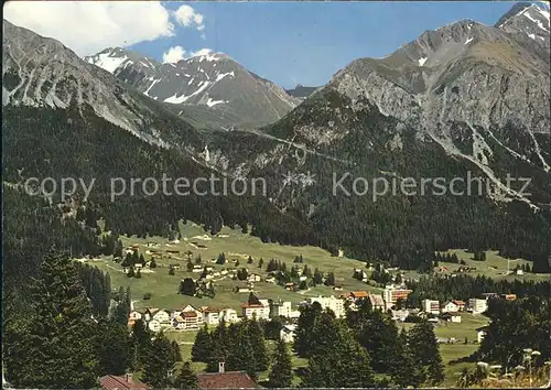 Lenzerheide Valbella Panorama Kat. Lenzerheide