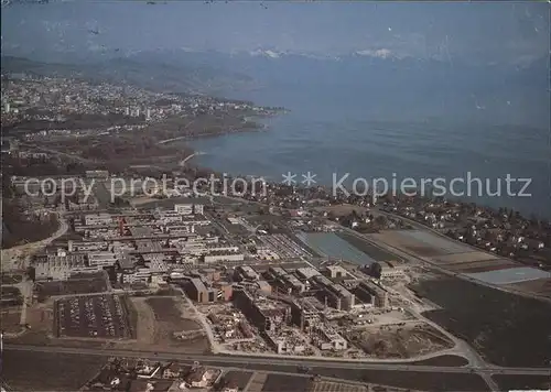 Lausanne Ecole Polytechnique Federale Vue aerienne Kat. Lausanne