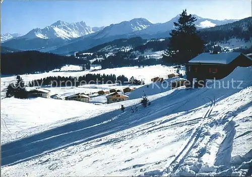 Lenzerheide Valbella Heidsee Piz Arblatsch Forbsich Toissa und Curver Kat. Lenzerheide