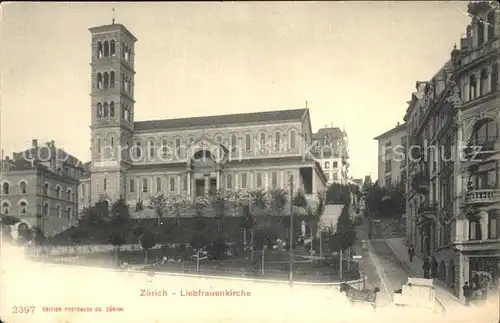 Zuerich Liebfrauenkirche / Zuerich /Bz. Zuerich City