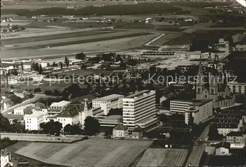 Wels Oberoesterreich Fliegeraufnahme Krankenhaus Kat. Oesterreich