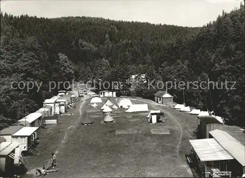 Ziegenrueck Saale Zeltplatz Kat. Ziegenrueck Thueringen