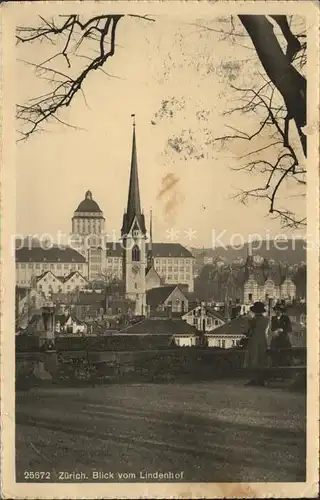 Zuerich Blick vom Lindenhof / Zuerich /Bz. Zuerich City