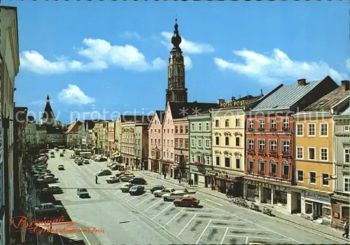 Braunau Inn Oberoesterreich Stadtplatz Kat. Braunau am Inn