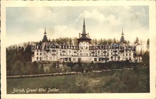 Zuerich Grand Hotel Dolder / Zuerich /Bz. Zuerich City