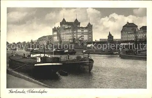 Karlsruhe Rheinhafen Kat. Karlsruhe