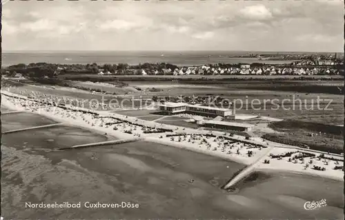 Cuxhaven Doese Nordseebad Fliegeraufnahme