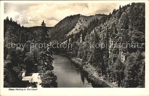 Karlsbad Eger Boehmen Hans Heiling  Kat. Karlovy Vary