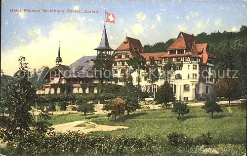 Zuerich Hotel Pension Waldhaus Dolder / Zuerich /Bz. Zuerich City