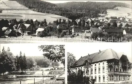 Polenz Sommerfrische Hotel Handabzug Kat. Neustadt Sachsen