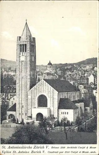 Zuerich St Antoniuskirche / Zuerich /Bz. Zuerich City