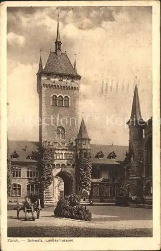 Zuerich Schweizerisches Landesmuseum / Zuerich /Bz. Zuerich City