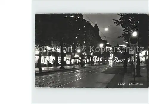 Zuerich Bahnhofstrasse Kat. Zuerich