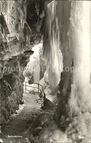 Breitachklamm bei Oberstdorf Kat. Oberstdorf