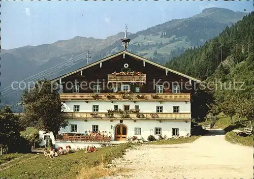 Maria Alm Steinernen Meer Pension Hinterjetzbachhof  Kat. Maria Alm am Steinernen Meer