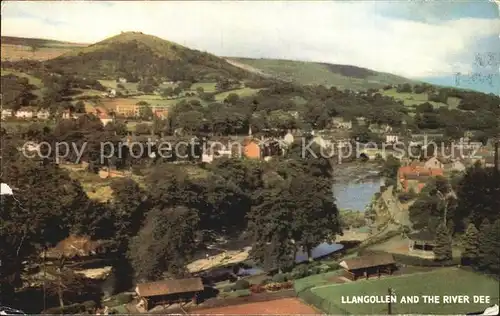 Llangollen River Dee Kat. Denbighshire