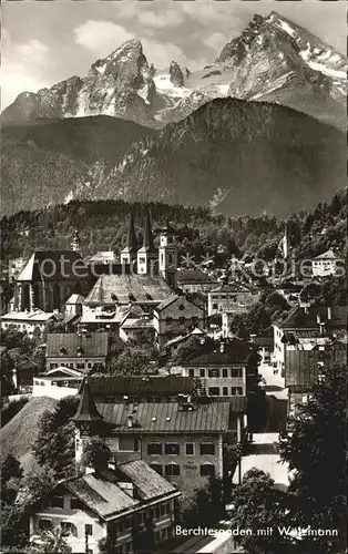 Berchtesgaden mit Watzmann Kat. Berchtesgaden