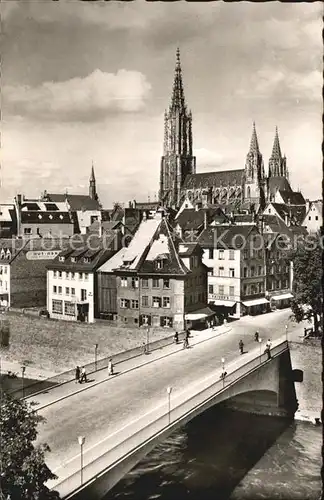 Ulm Donau Herdbruecke Muenster Kat. Ulm