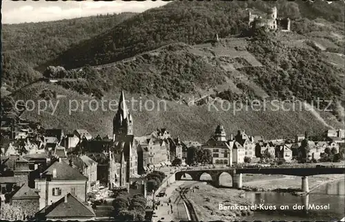 Bernkastel Kues Moselpartie Burg Kat. Bernkastel Kues