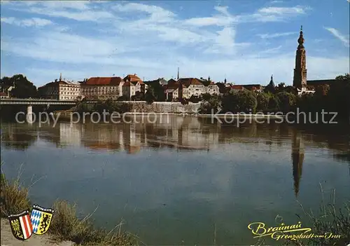 Braunau Inn Blick von Simbach