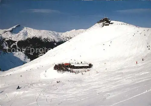 Kleinwalsertal Vorarlberg Skigebiet Kanzelwand Adlerhorst  Kat. Mittelberg