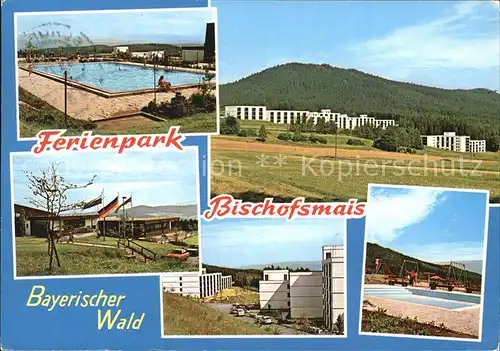 Bischofsmais Ferienpark Schwimmbad Haeuser Spielplatz Kat. Bischofsmais