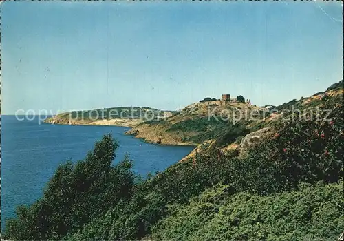 Bornholm Hammershus Ruiner Ruinen Kueste Kat. Daenemark