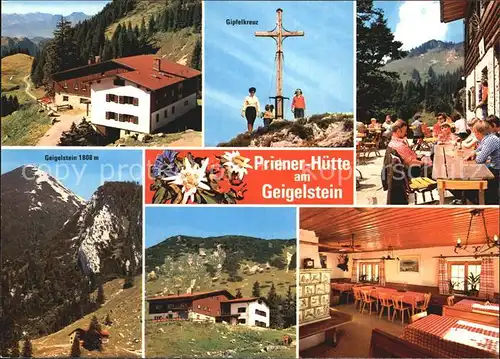 Priener Huette am Geigelstein Kat. Aschau i.Chiemgau