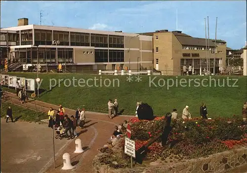 Buesum Nordseebad Wellenbad und Kurgast Zentrum Kat. Buesum