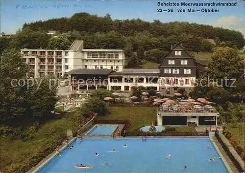 Gras Ellenbach Kurhotel Siegfriedbrunnen  Kat. Grasellenbach