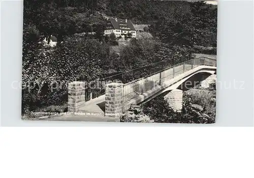 Gemuend Eifel Jugendherberge Bruecke Kat. Schleiden